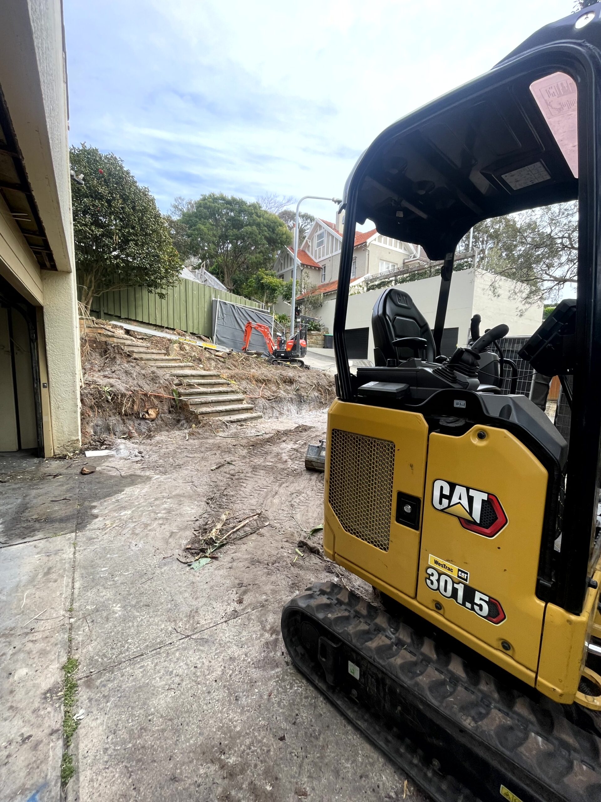 Tight Access Excavation Sydney