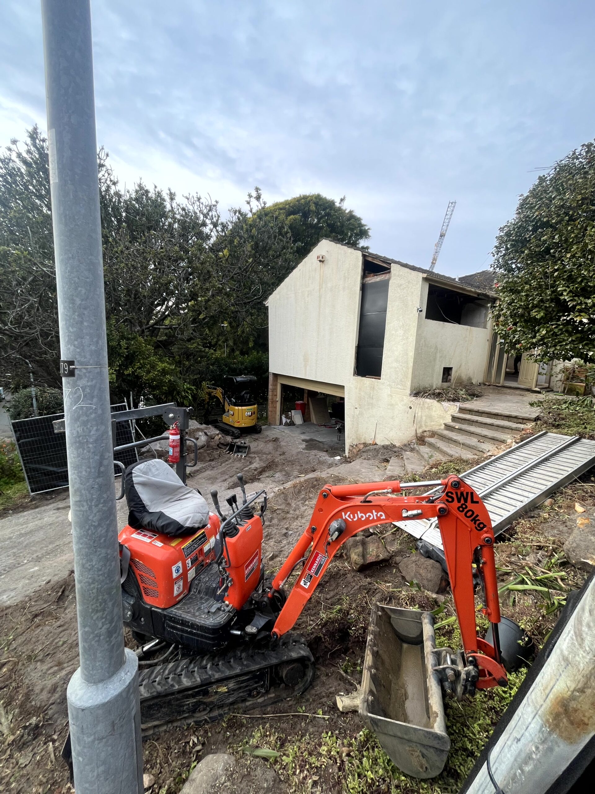 Mini Excavation & tight access excavation in Rose Bay Sydney